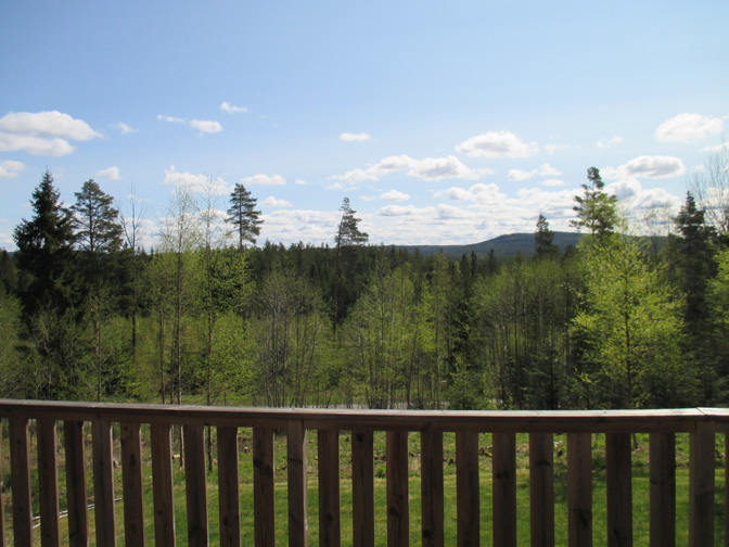 Blick von der Terrasse