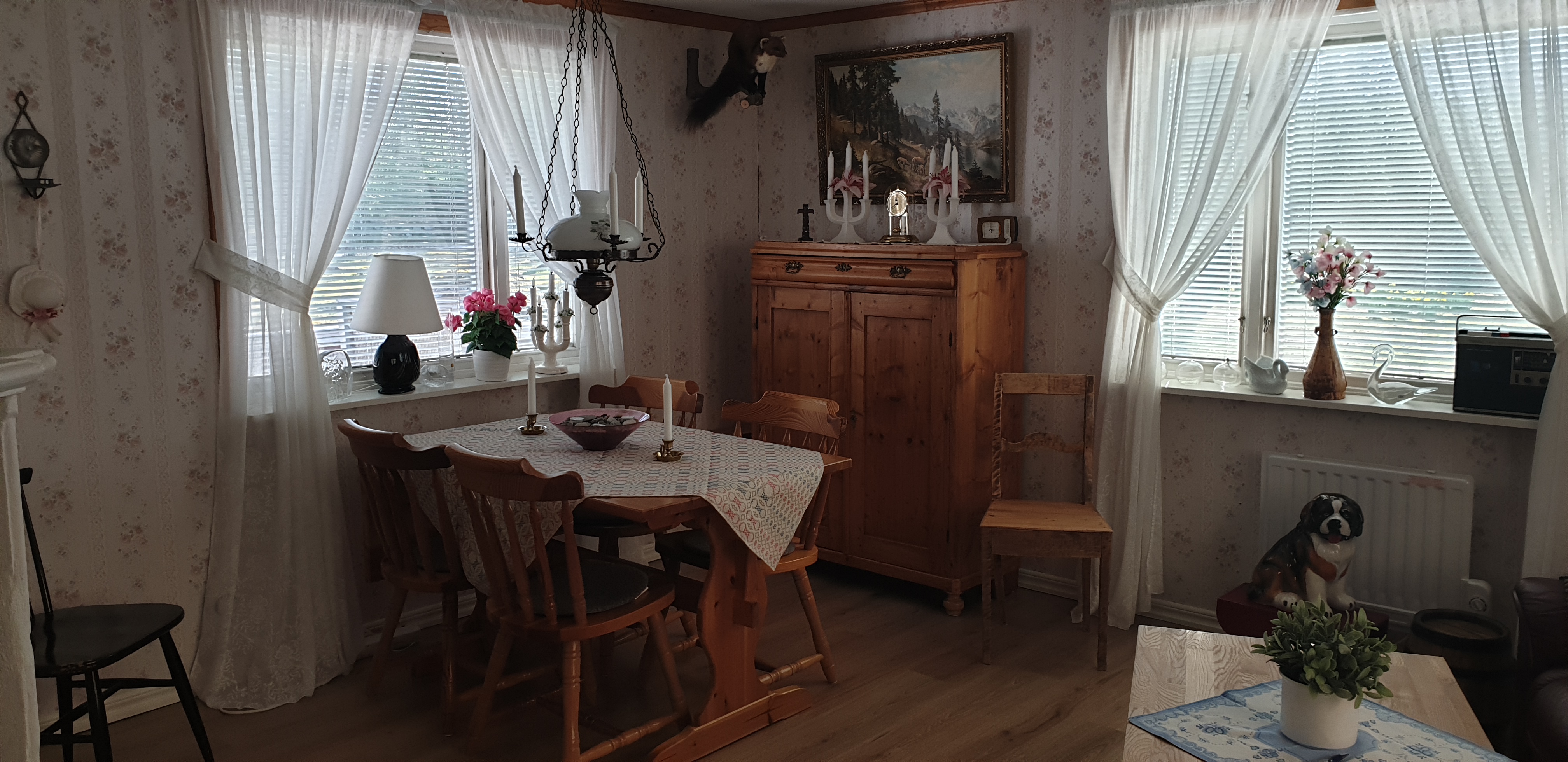 Essbereich im Wohnraum