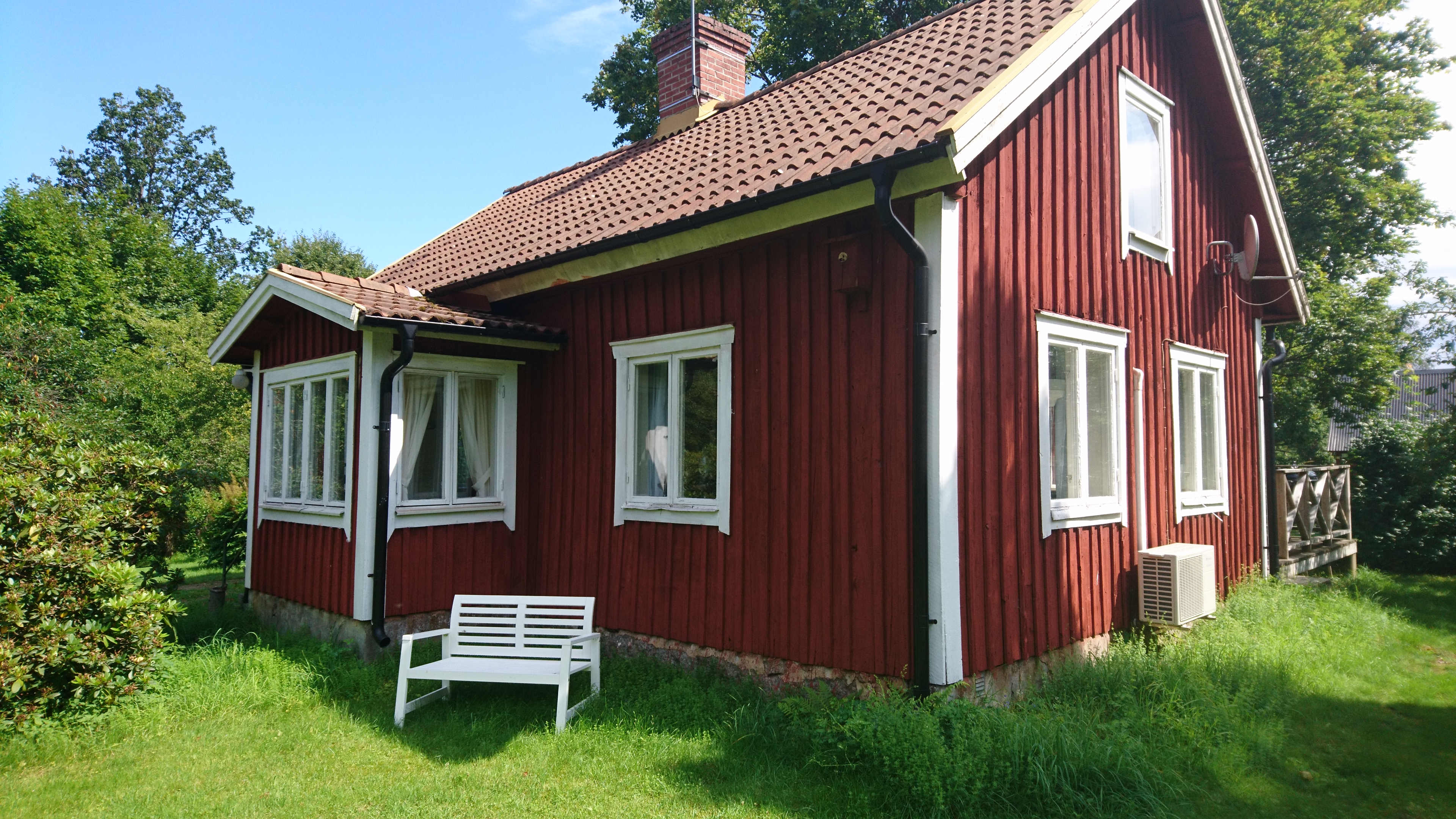 Blick auf das Haus