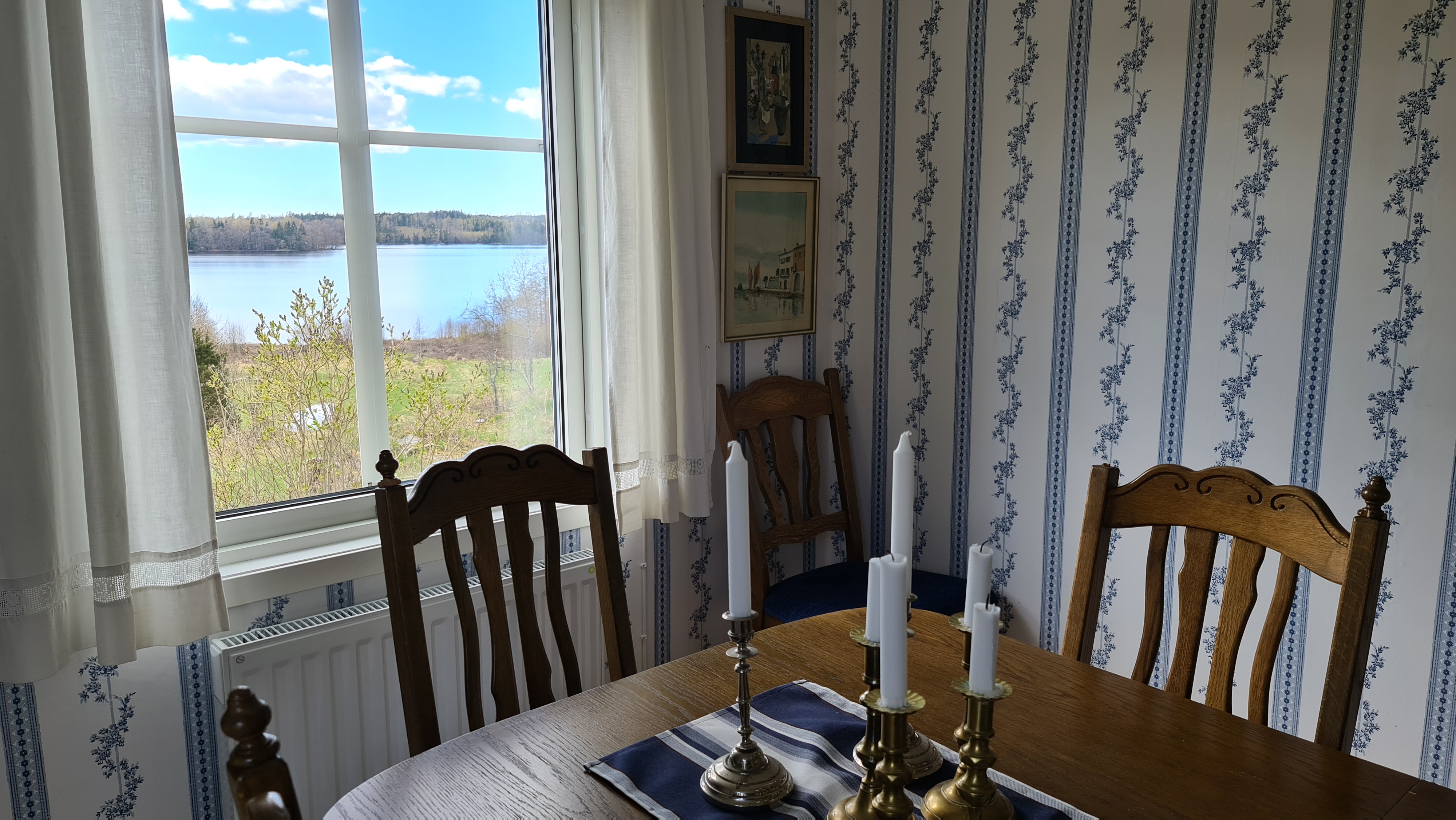 Blick aus dem Esszimmerfenster