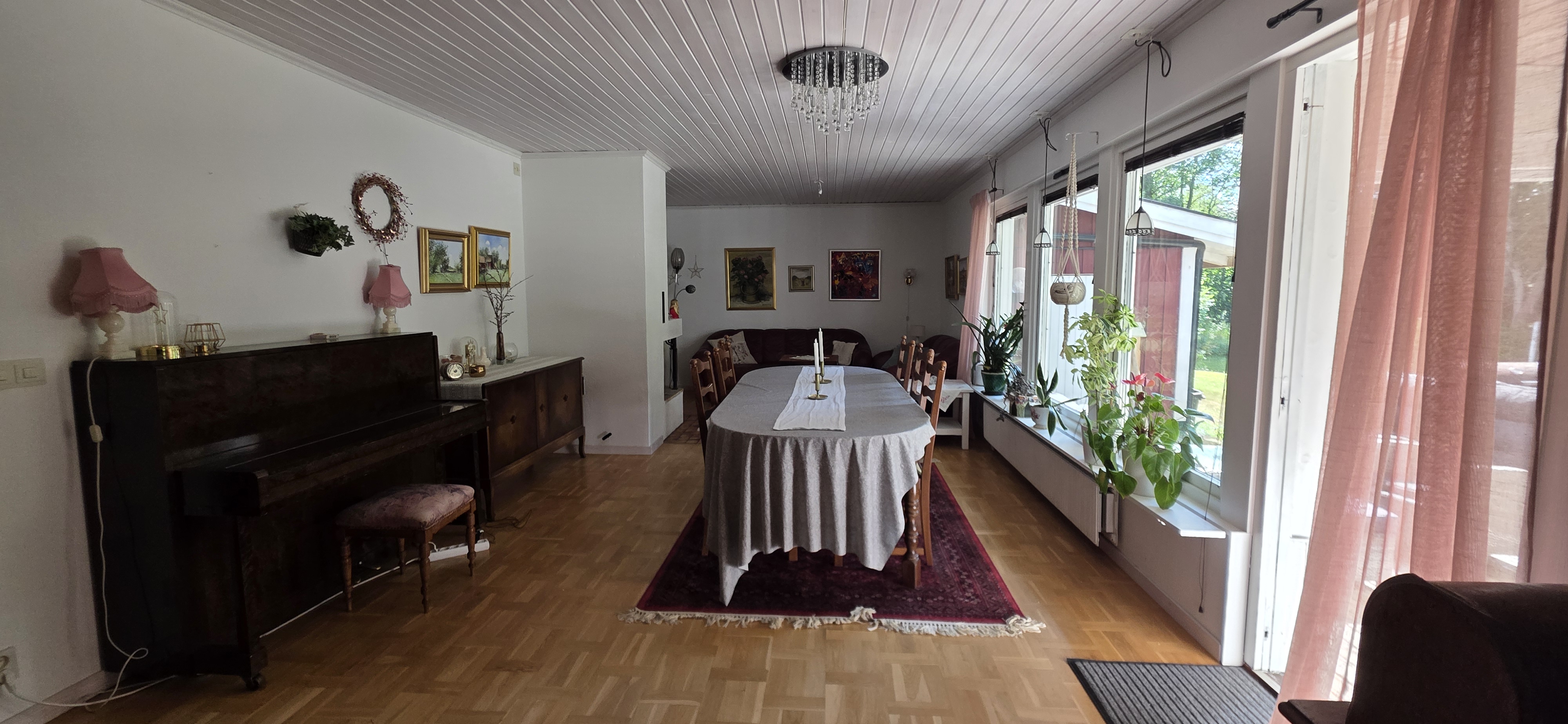Teilansicht des Wohnzimmers