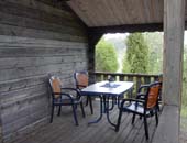 berdachte Veranda