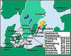 Grankullavik Lagekarte