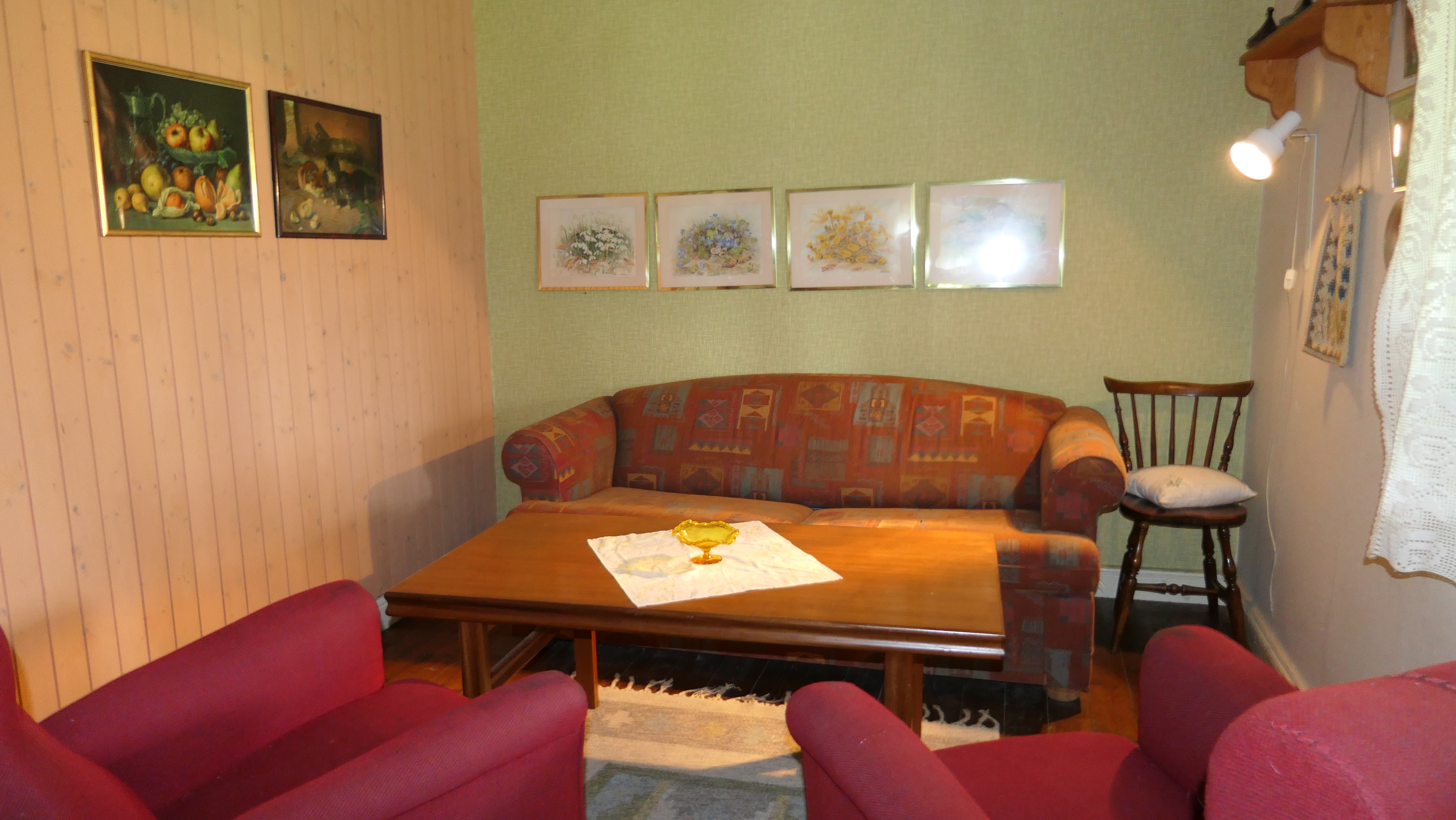 1. Wohnraum mit Bettsofa