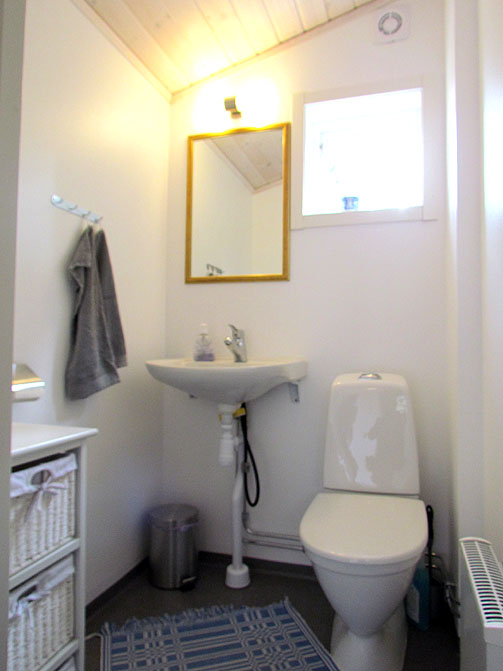 WC-Raum im Gstehaus